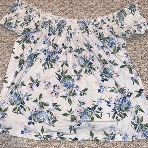 american eagle off the shoulder top